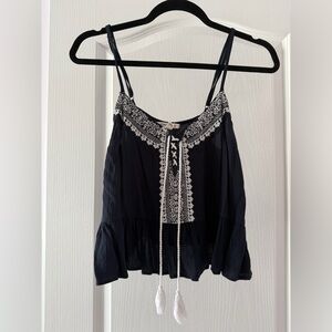 Billabong Dark Blue Camisole with White Detailing